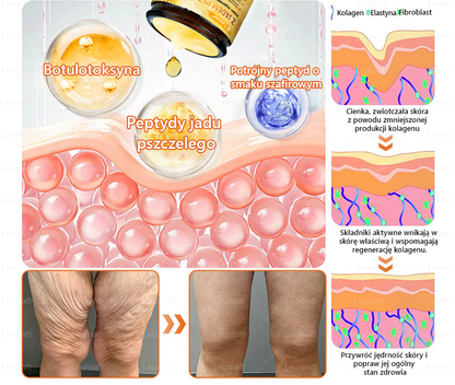 🔥Leurea® Krem z Jadem Pszczelim 🔥 Regeneracja skóry, redukcja zmarszczek i promienny wygląd – 50 ml