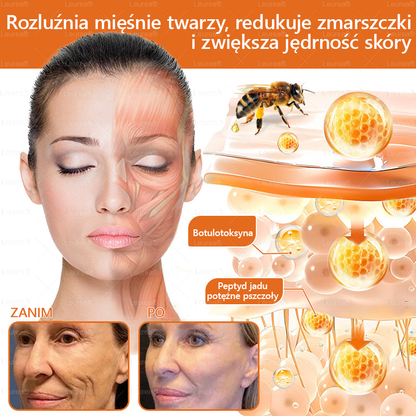 🔥Leurea® Krem z Jadem Pszczelim 🔥 Regeneracja skóry, redukcja zmarszczek i promienny wygląd – 50 ml
