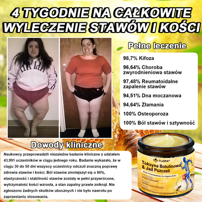 PL🐝TLOPA® Toksyna botulinowa i jad pszczeli Krem przeciwbólowy do gojenia kości🐝
