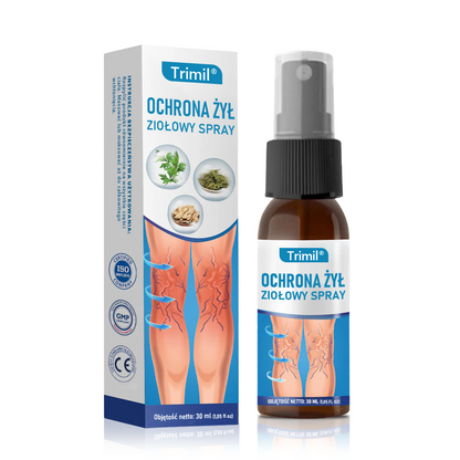 🔥Trimil® Ziołowy Spray na Ochronę Żył – Klinicznie udowodniono, że eliminuje żylaki w zaledwie 7 dni!