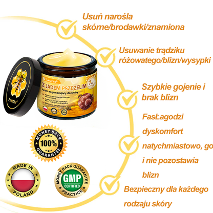 ⚡⚡Leurea® Krem z Jadem Pszczelim 🔥 Regeneracja skóry, redukcja zmarszczek i promienny wygląd – 50 ml