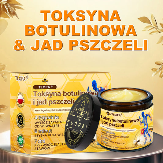 PL🐝TLOPA® Toksyna botulinowa i jad pszczeli Krem przeciwbólowy do gojenia kości🐝