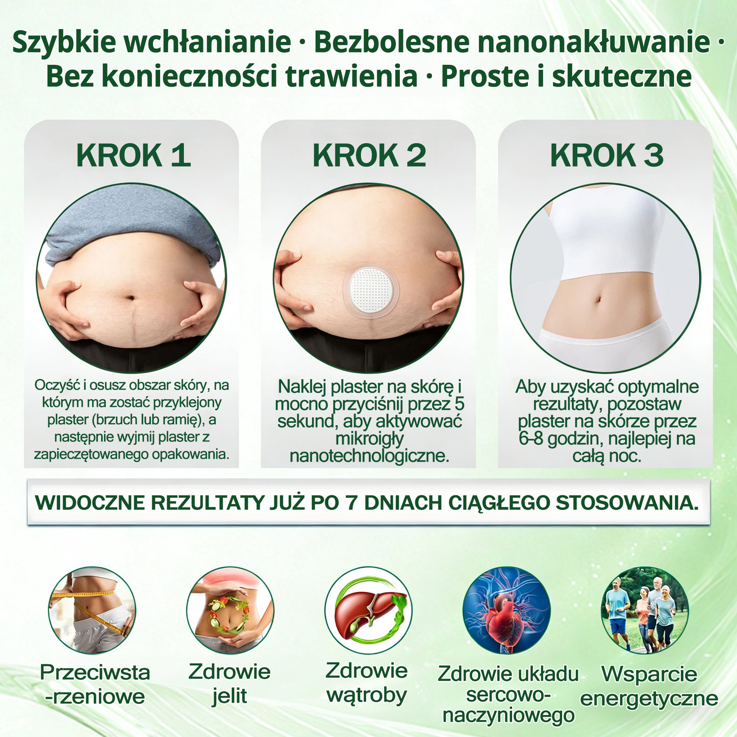 🔥🔥Polska oficjalny sklep | Kkio® Moringa·Berberyna × NAD+ 10 w 1 nano mikroigłowy plaster – codzienne stosowanie, widoczne efekty w ciągu 7 dni ✅ na wagę ciała, skórę, cukrzycę i zdrowie stawów 🗽