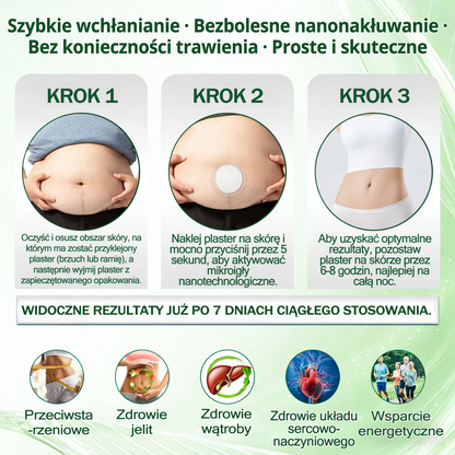 🔥🔥Polska oficjalny sklep | Kkio® Moringa·Berberyna × NAD+ 10 w 1 nano mikroigłowy plaster – codzienne stosowanie, widoczne efekty w ciągu 7 dni ✅ na wagę ciała, skórę, cukrzycę i zdrowie stawów 🗽
