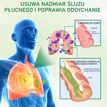 Gooyeer™ Zaawansowany spray do oczyszczania płuc✨ – zdrowe płuca, wsparcie odporności, detoksykacja i łatwiejsze oddychanie – Certyfikat CE