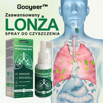 Gooyeer™ Zaawansowany spray do oczyszczania płuc✨ – zdrowe płuca, wsparcie odporności, detoksykacja i łatwiejsze oddychanie – Certyfikat CE
