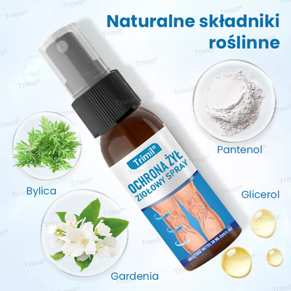 Trimil® Ziołowy Spray na Ochronę Żył -❤️ Klinicznie udowodniono, że eliminuje żylaki w zaledwie 7 dni!