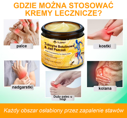 PL🐝TLOPA® Toksyna botulinowa i jad pszczeli Krem przeciwbólowy do gojenia kości🐝